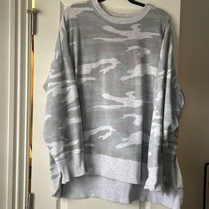 Aerie camo sweatshirt